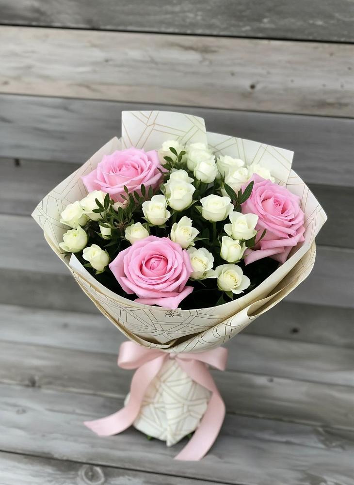 Букет цветов из: Розы в Ясные Зори