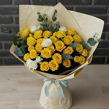 Букет цветов из:  Розы в Ясные Зори