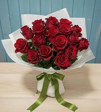 Букет Красные розы в Ясные Зори