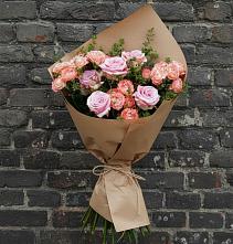 Букет цветов из:  Розы #REPLACE_PRED# Ясные Зори