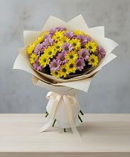 Букет цветов из:  Хризантемы в Ясные Зори