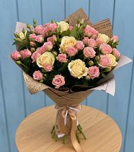 Букет цветов из:  Розы в Ясные Зори