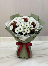 Букет цветов из:  Хризантемы #REPLACE_PRED# Ясные Зори