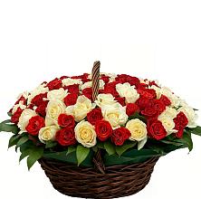 Премиум букет из: Розы #REPLACE_PRED# Ясные Зори